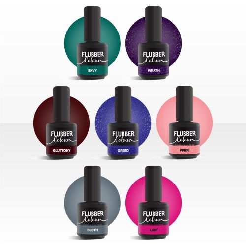Flubber Colour 7 Deadly Sins Collection (7)