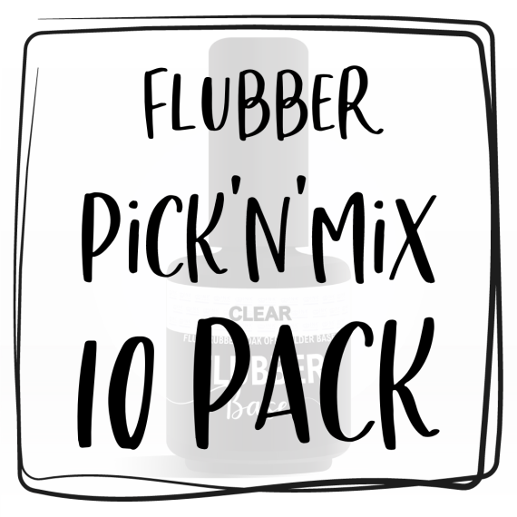 Flubber Pick & Mix 10 Pack - (10 x 15ml)