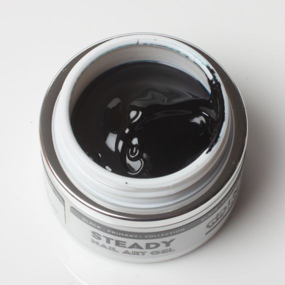 Steady Art Gel – Black (5ml)