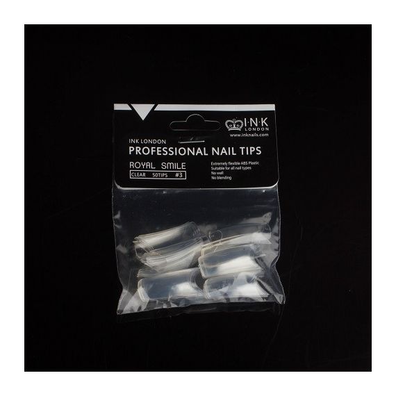 Royal Smile Tips - (Clear) - Size 3 Refill (50)