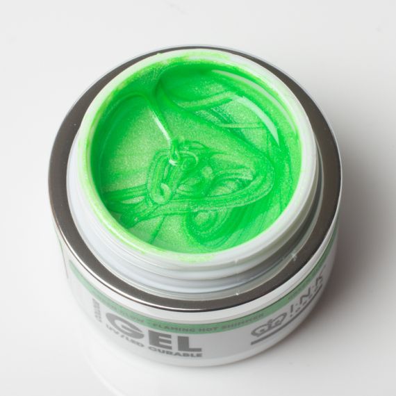 Green Glow - Flaming Hot Shimmer
