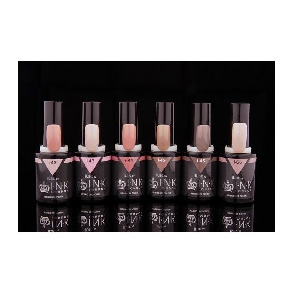 iLac - Hybrid Gel Polish - Nude Collection (6 pack)