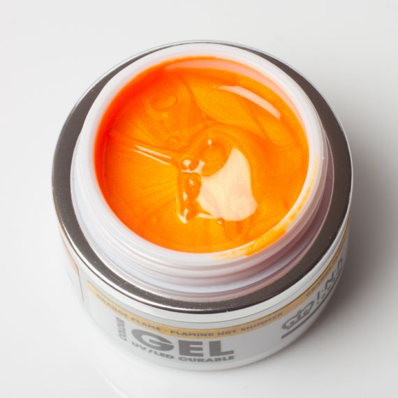Orange Flame - Flaming Hot Shimmer