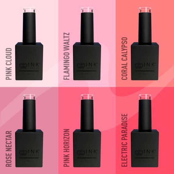 Gel Polish - Pink Paradiso Collection