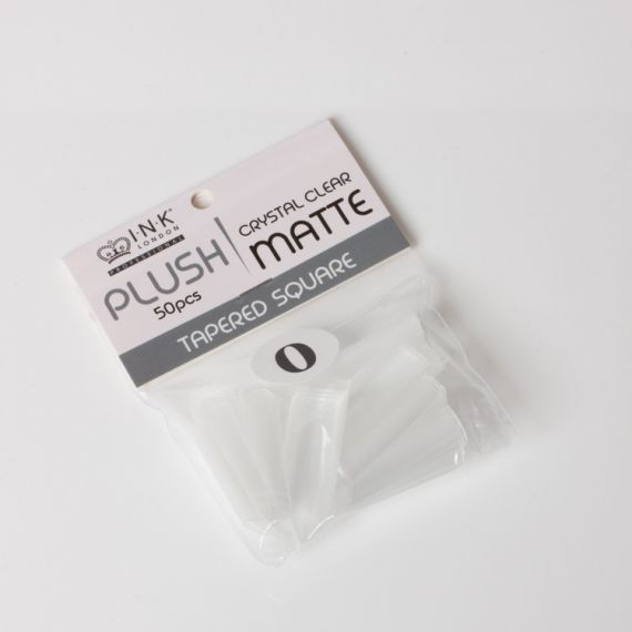 Plush Tips - Clear Matte Square Refills